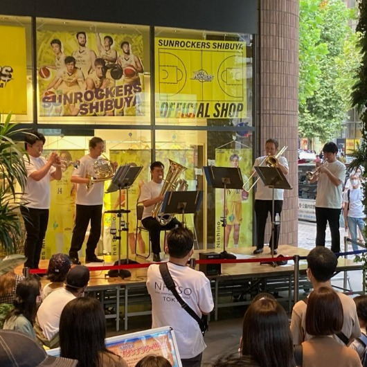 NHK交響楽団メンバーによる金管五重奏が開催されました